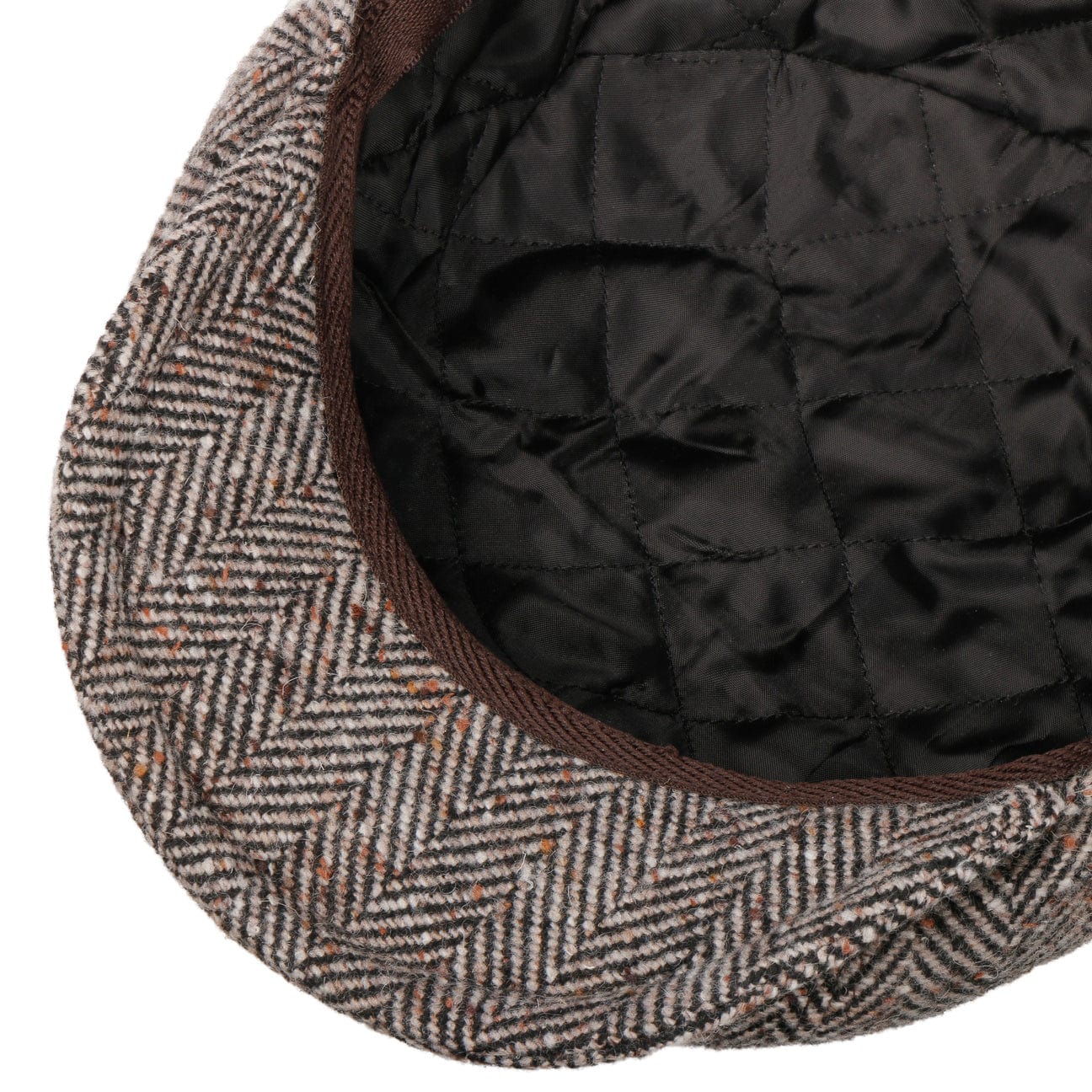 Herringbone Flat Cap - JJ Hat Center ®