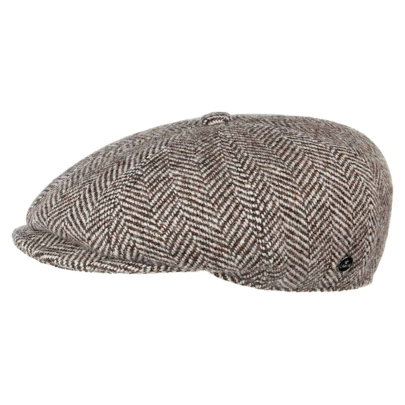 Herringbone Flat Cap - JJ Hat Center ®