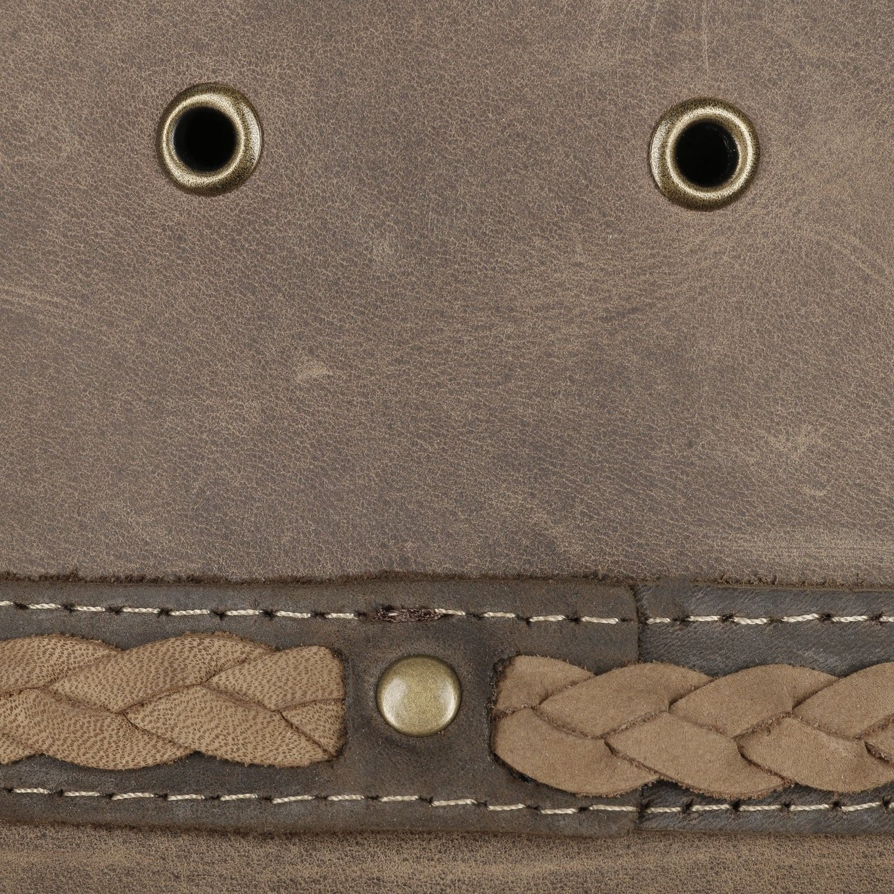 Squashy Bronco Leather Hat - JJ Hat Center ®