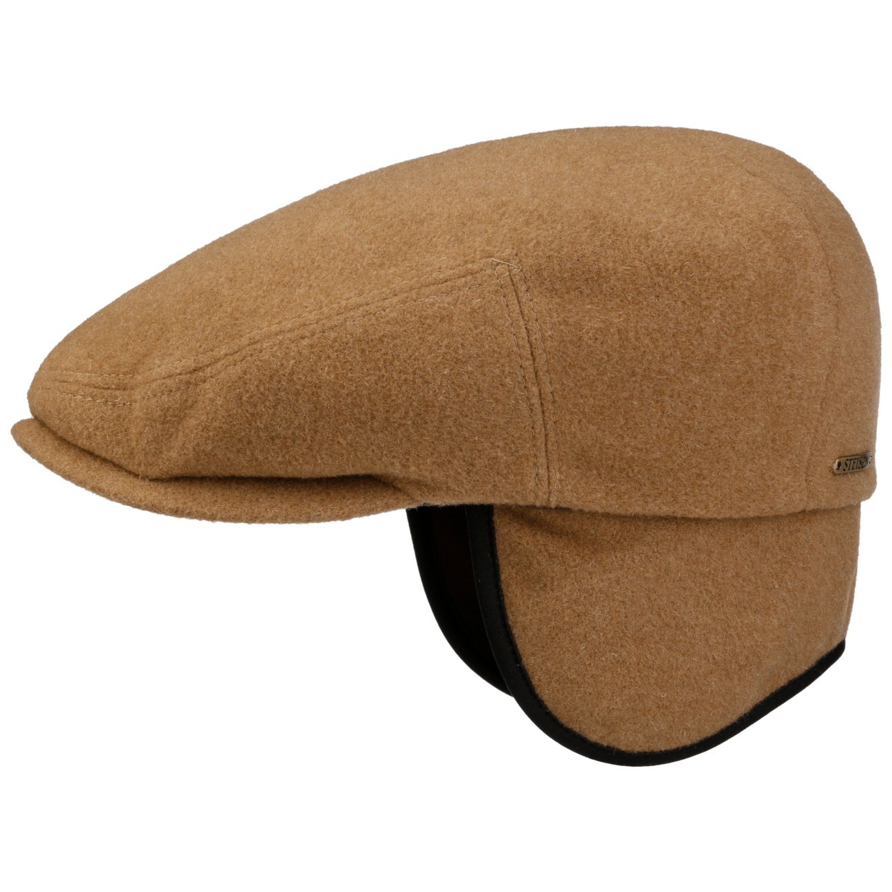 Kent Wool Earflaps Flat Cap - JJ Hat Center ®