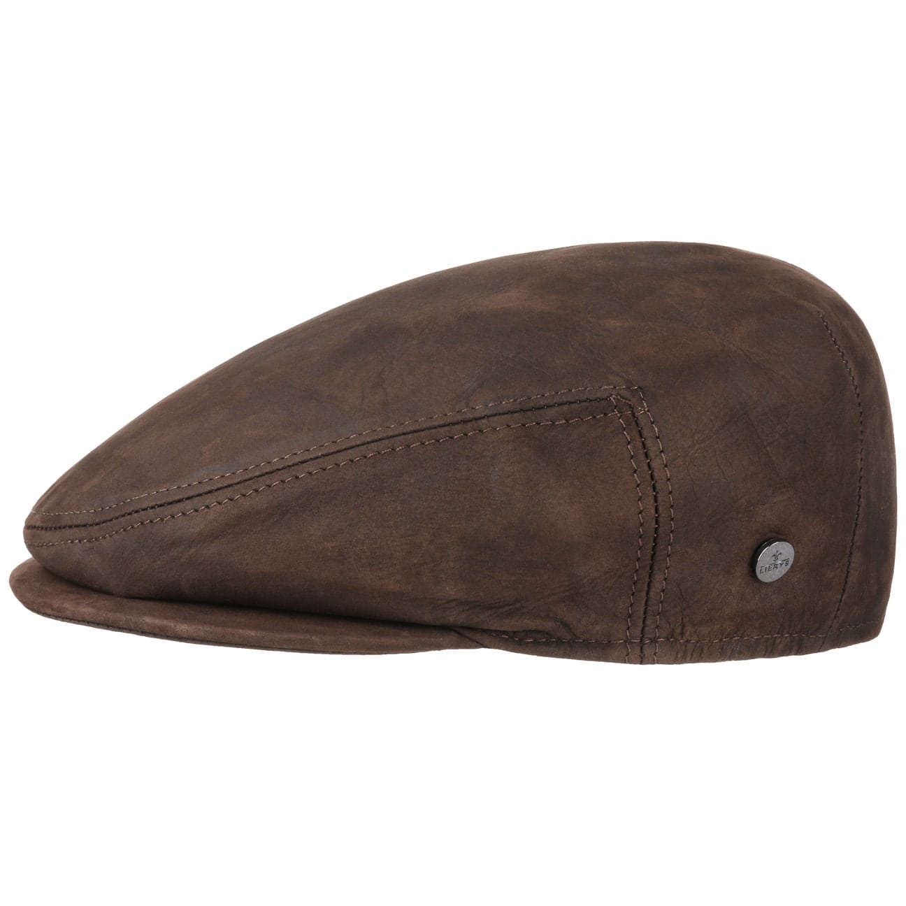 Leather Flat Cap - JJ Hat Center ®