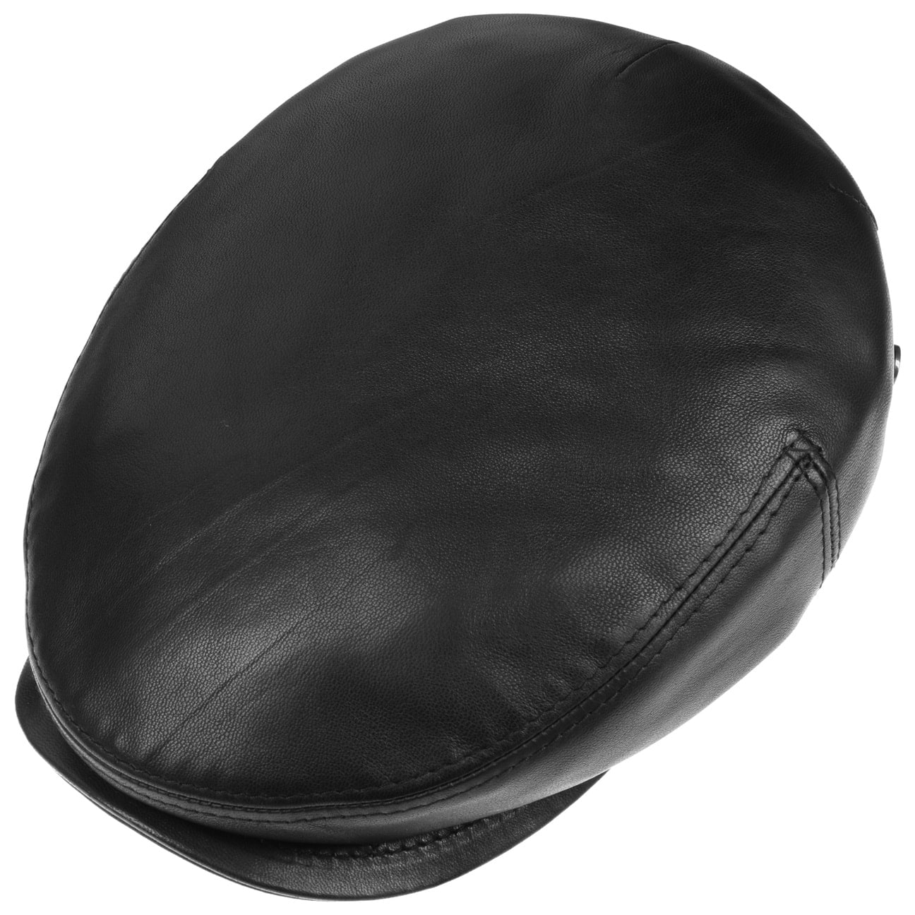 Napa Leather Flat Cap - JJ Hat Center ®