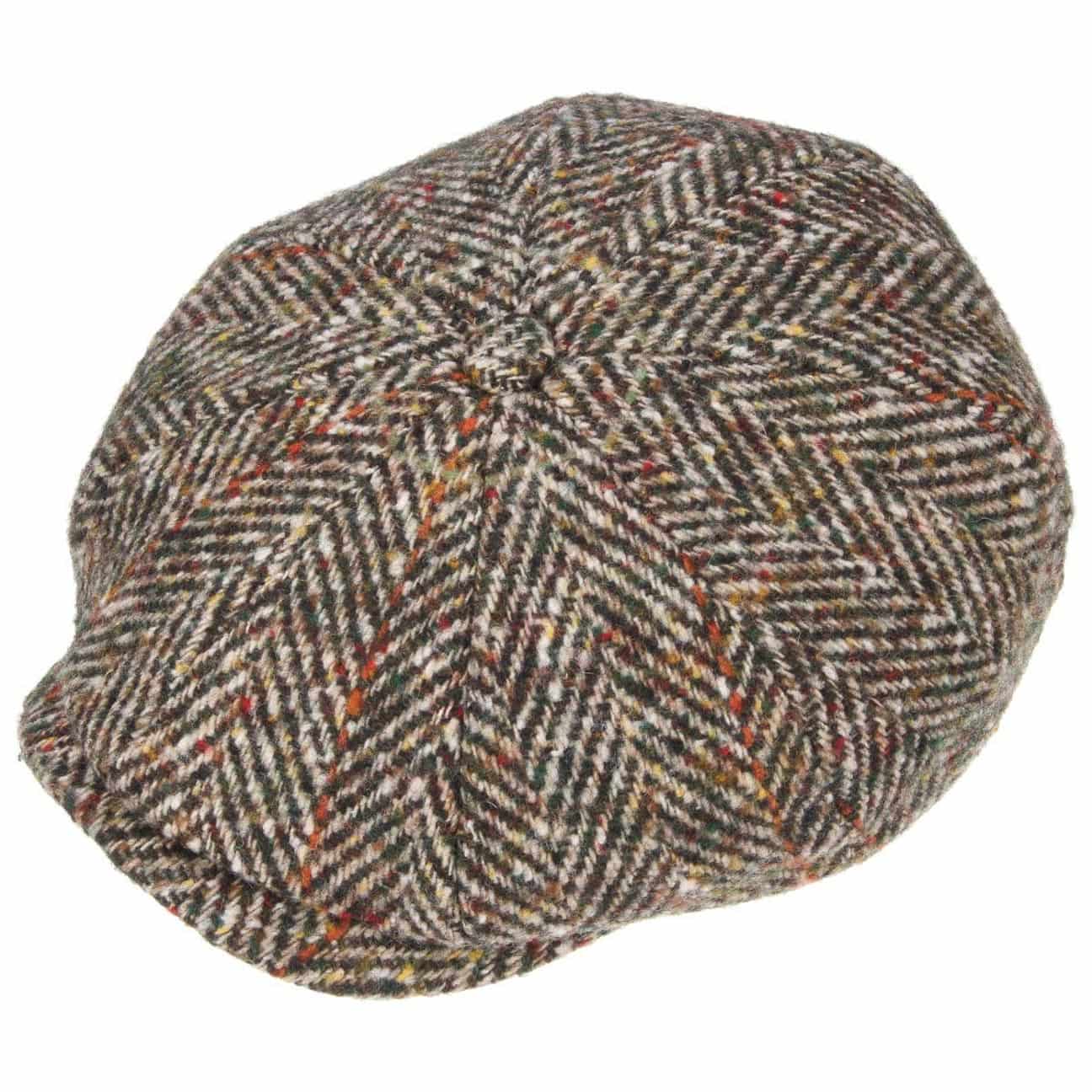 Hatteras Herringbone Color Newsboy Cap - JJ Hat Center ®