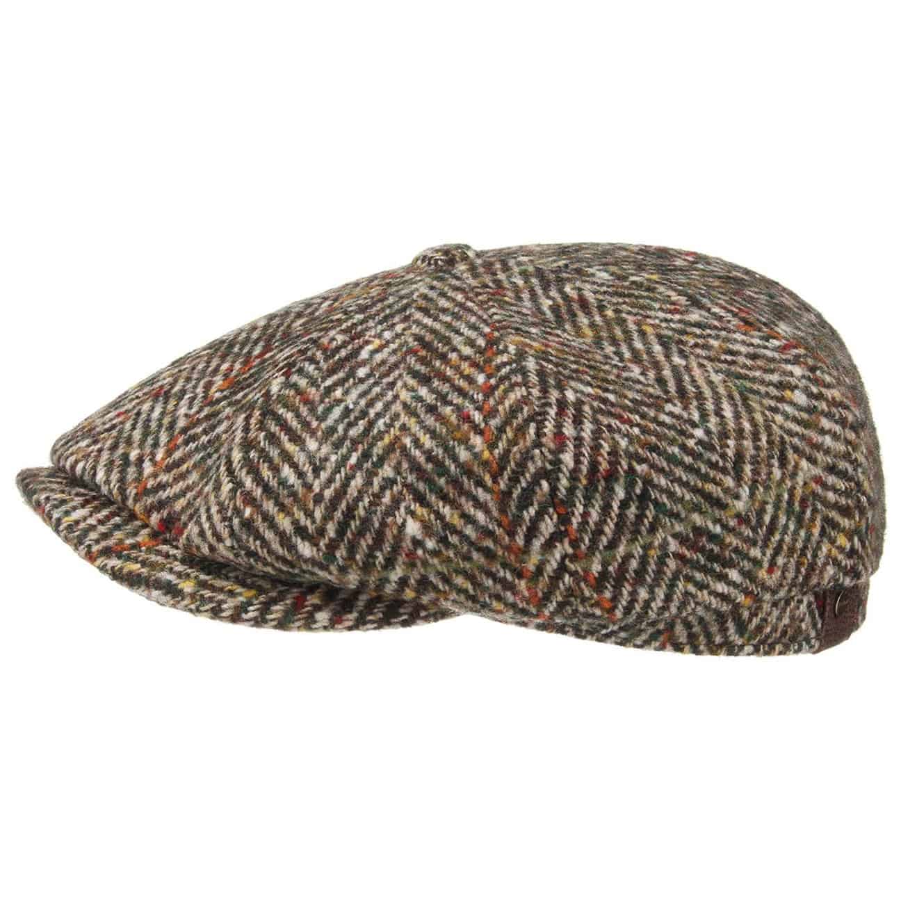 Hatteras Herringbone Color Newsboy Cap - JJ Hat Center ®