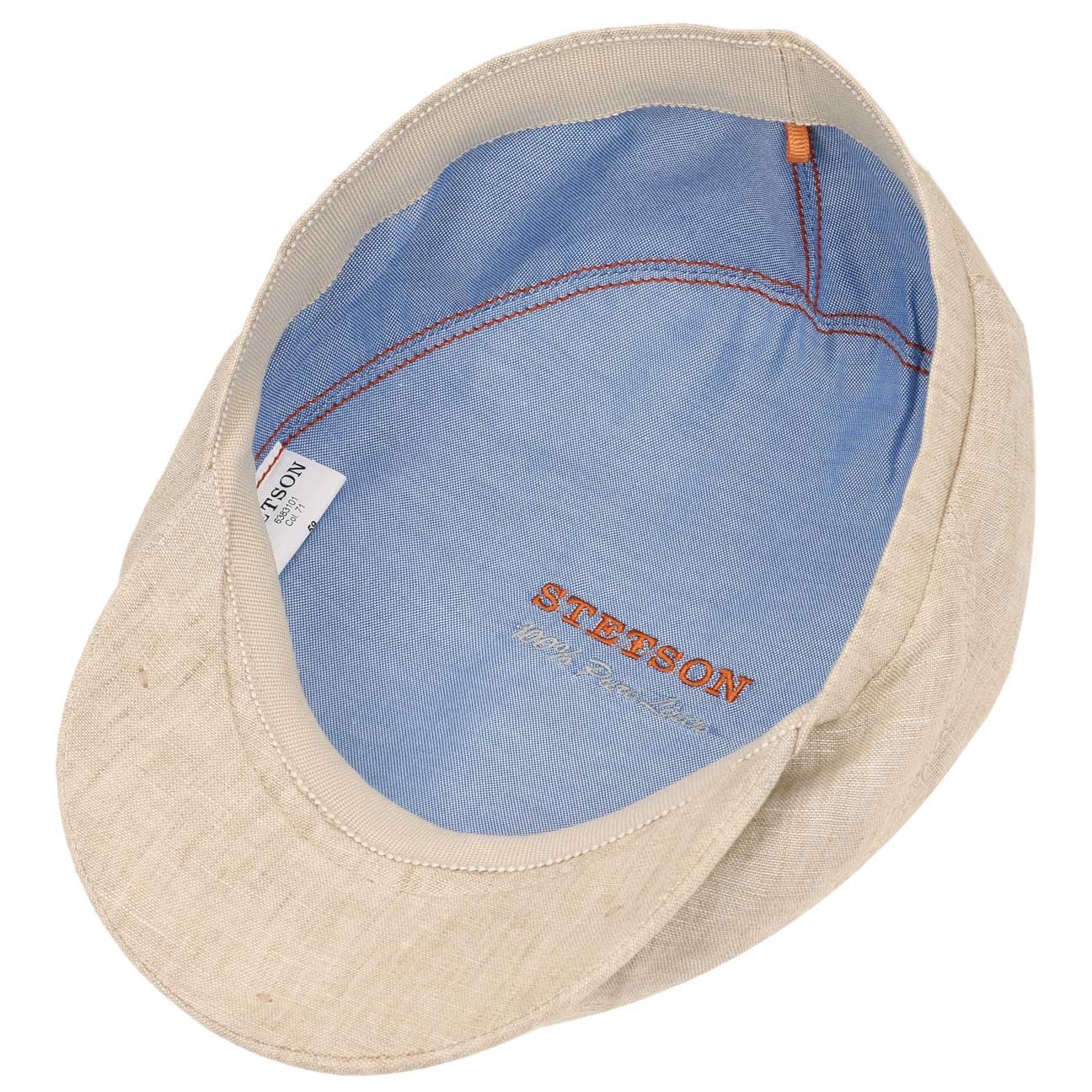 Belfast Linen Summer Flat Cap - JJ Hat Center ®