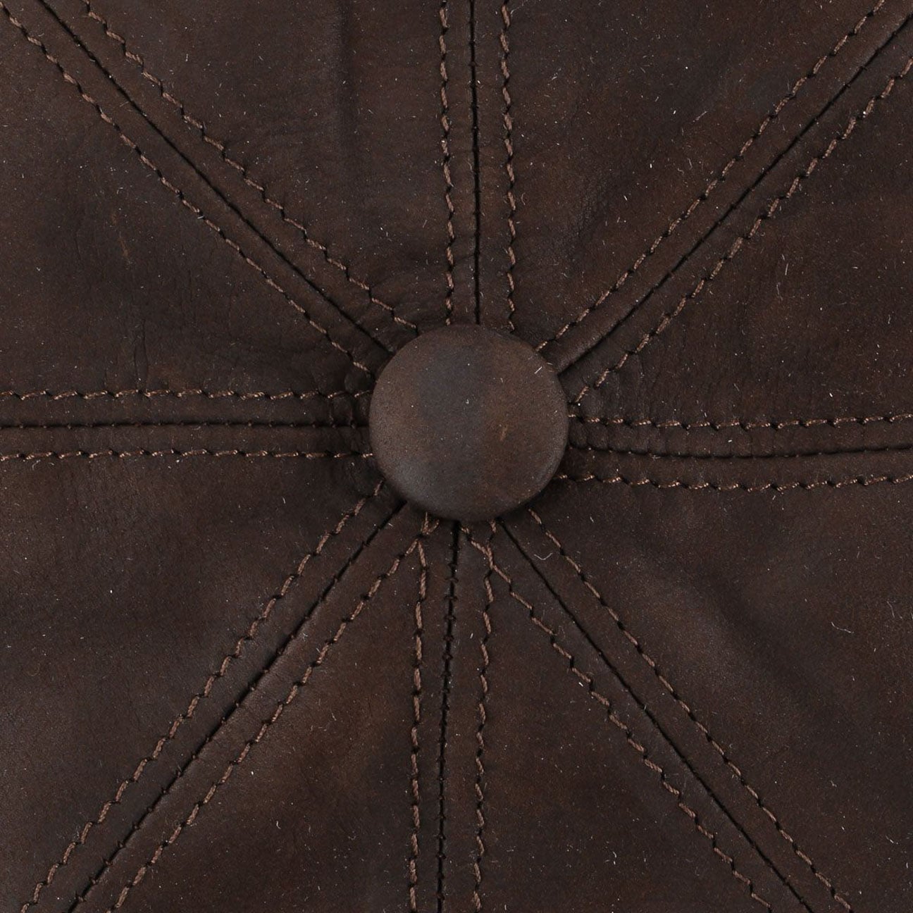 Nappa Wax Leather Flat Cap - JJ Hat Center ®