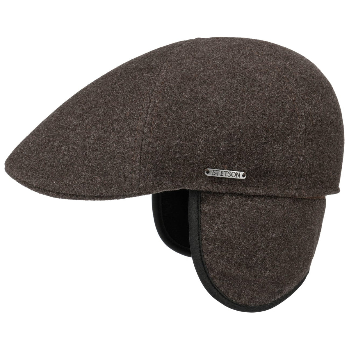 Texas Wool Earflap Flat Cap - JJ Hat Center ®