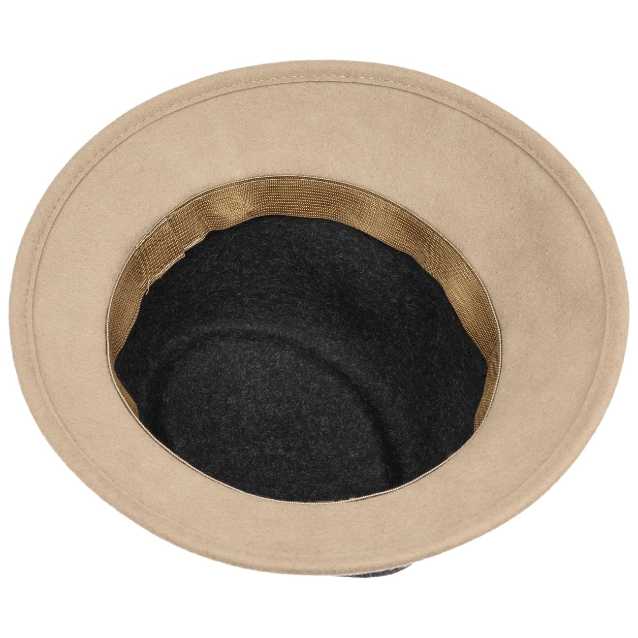 Asym Twotone Wool Felt Hat - JJ Hat Center ®