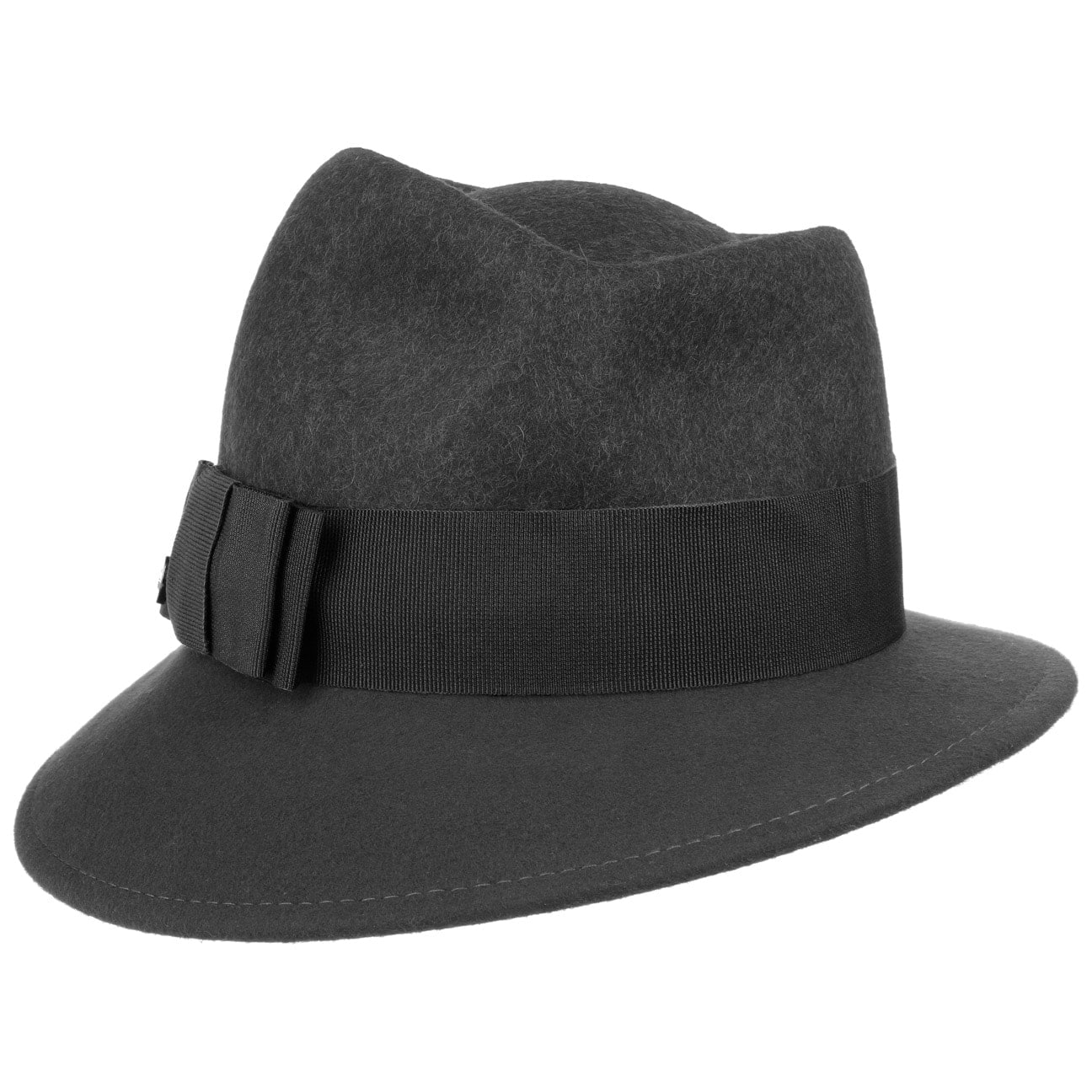 Asym Twotone Wool Felt Hat - JJ Hat Center ®