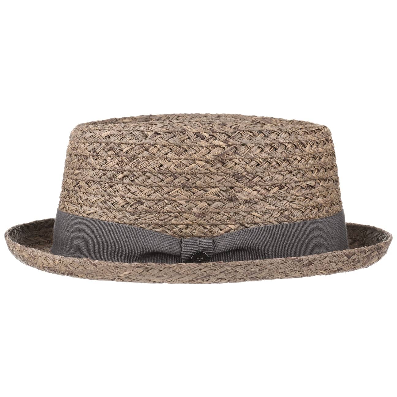 Burney Porkpie Raffia Straw Hat - JJ Hat Center ®