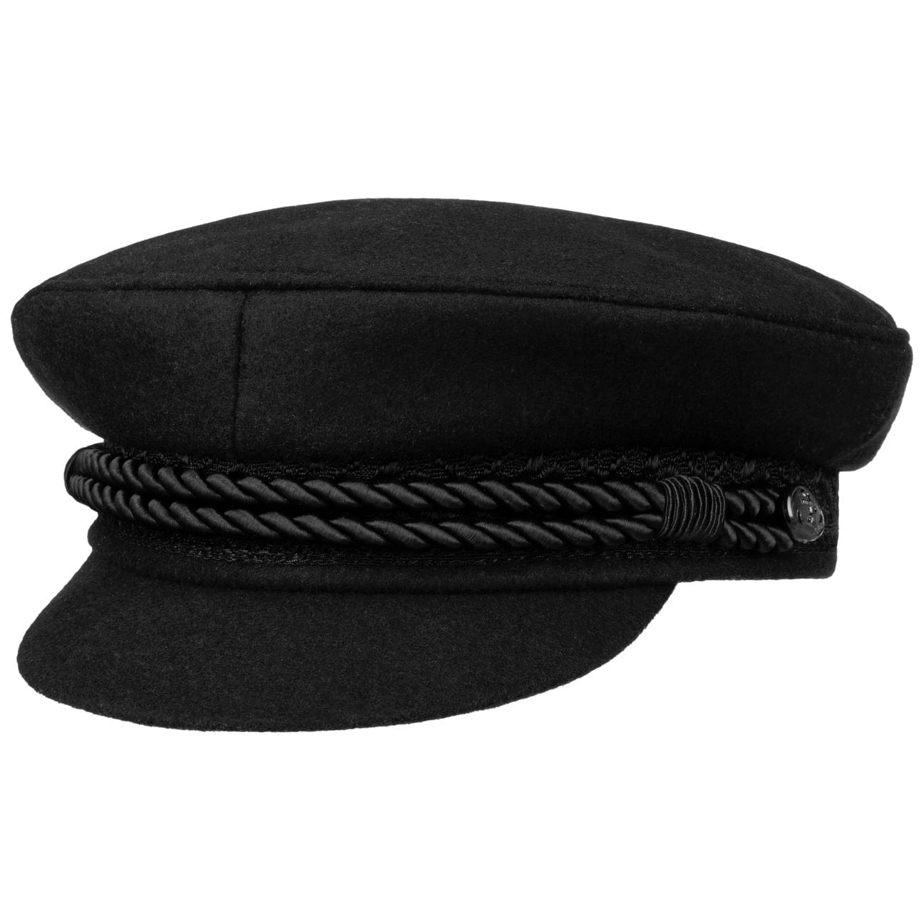 Black Elbe Sailor Cloth Hat by Hammaburg - JJ Hat Center ®