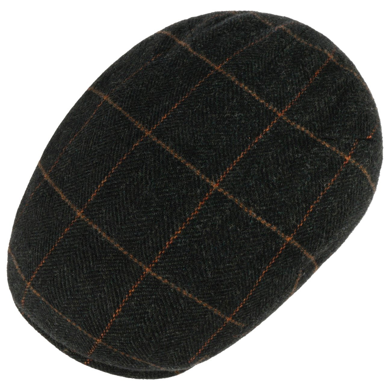 Kent Wool Ivy Plaid Cap with Earflaps - JJ Hat Center ®