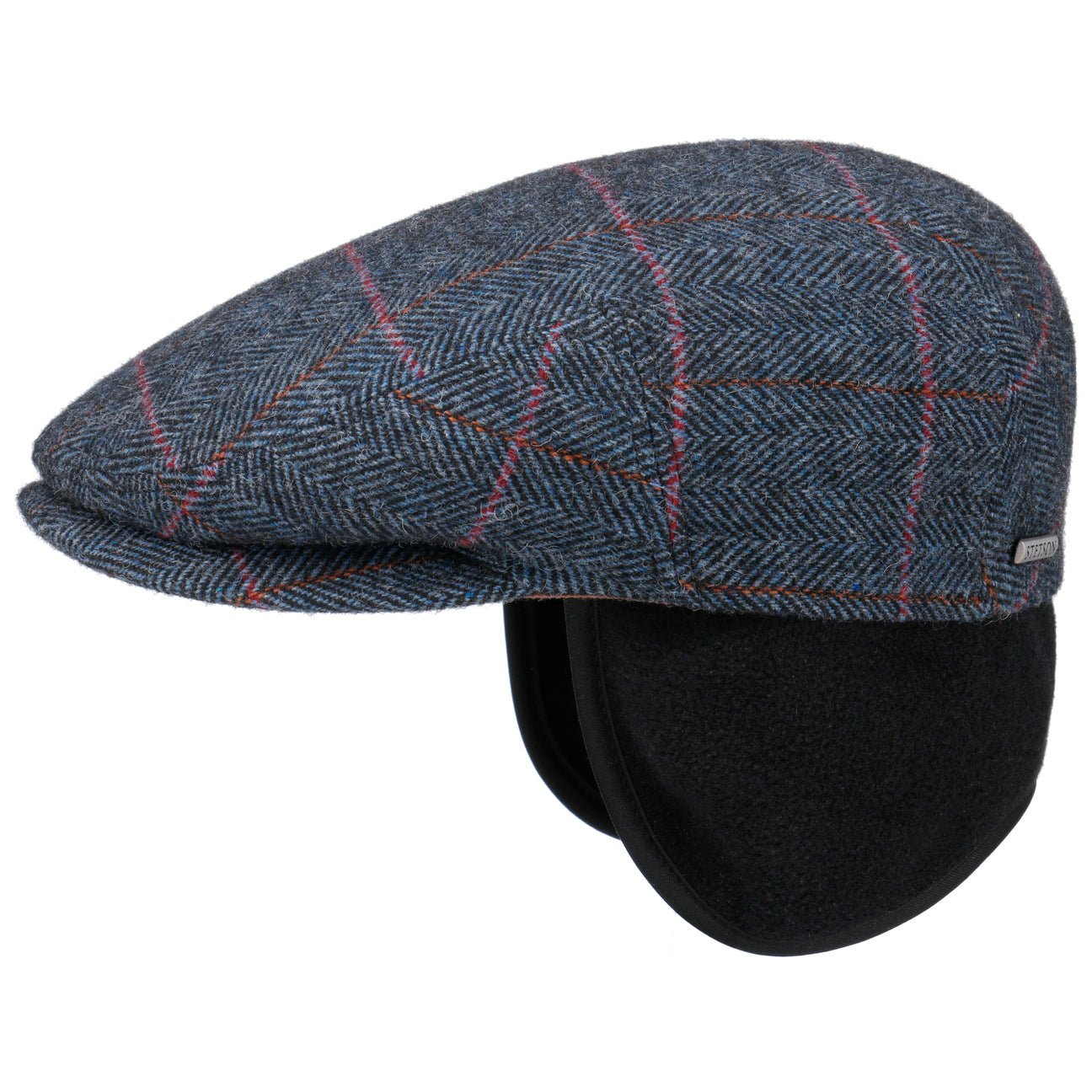 Kent Wool Ivy Plaid Cap with Earflaps - JJ Hat Center ®
