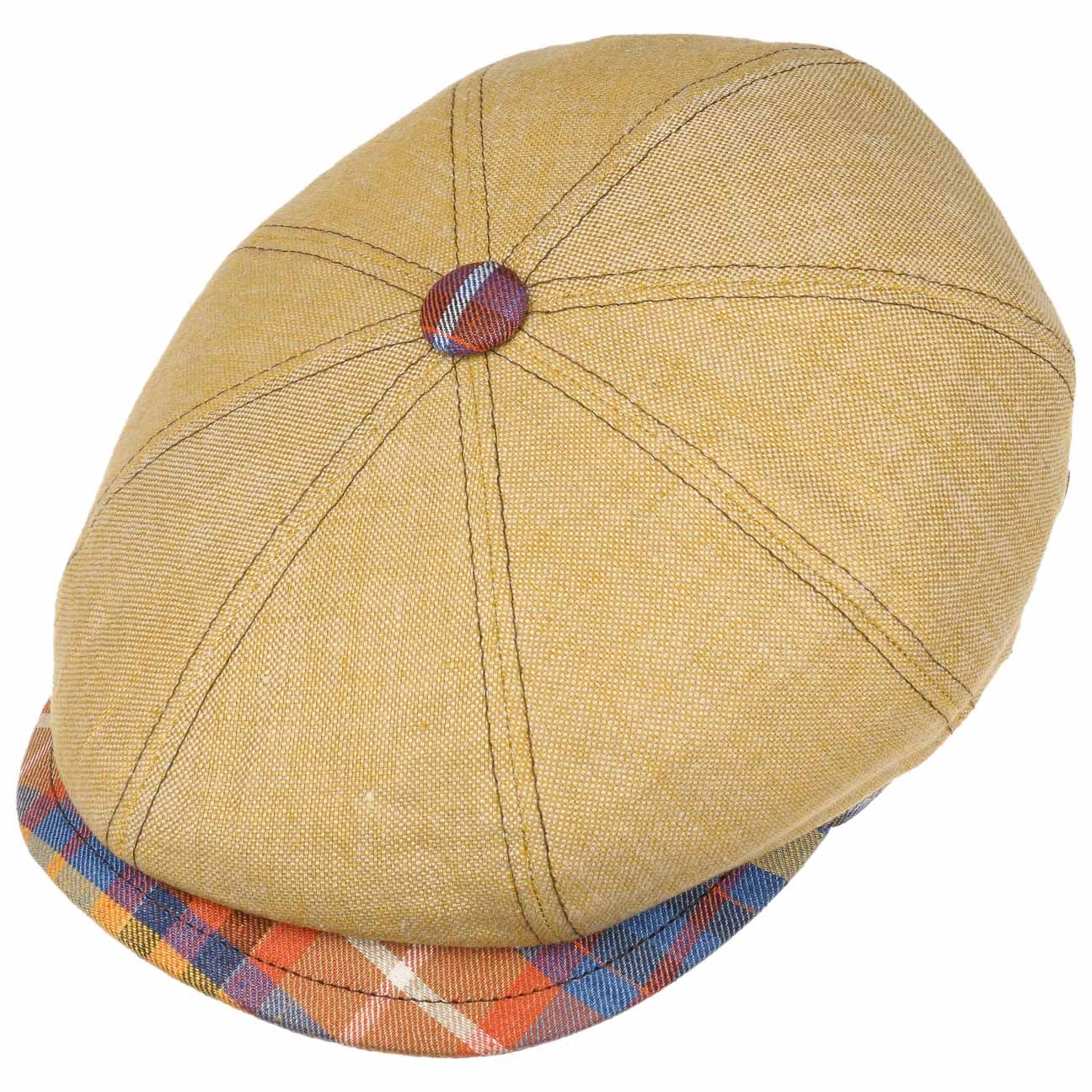 City Bic Linen Flat Cap - JJ Hat Center ®