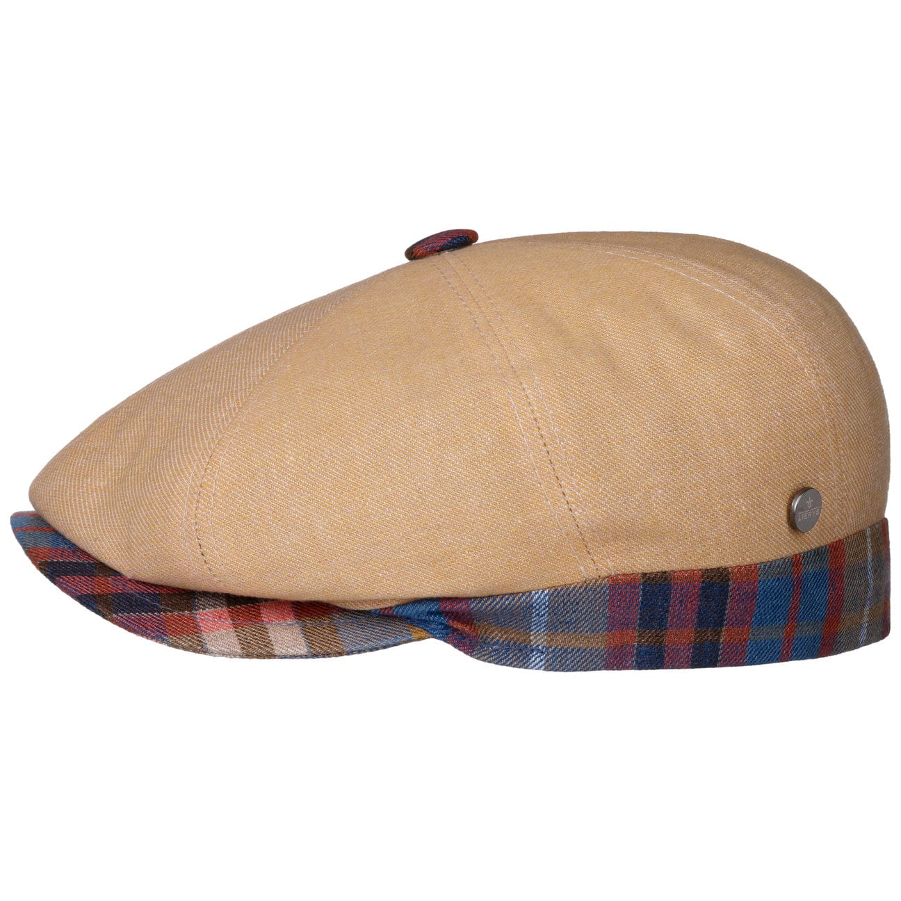 City Bic Linen Flat Cap - JJ Hat Center ®