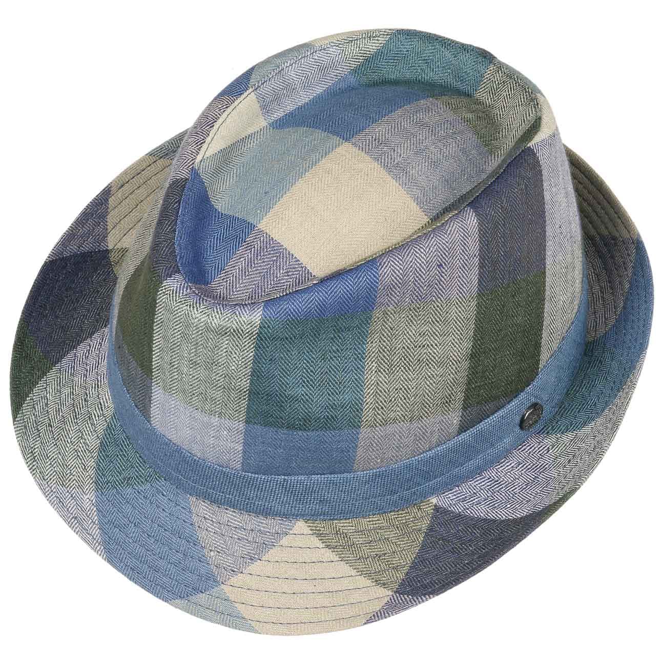Payato Checks Trilby Linen Hat - JJ Hat Center ®