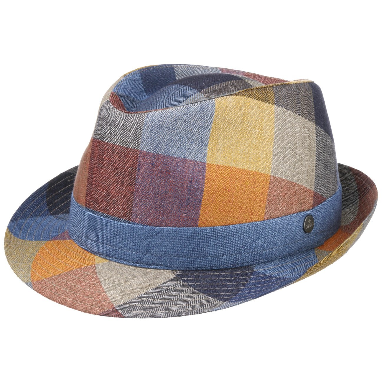 Payato Checks Trilby Linen Hat - JJ Hat Center ®