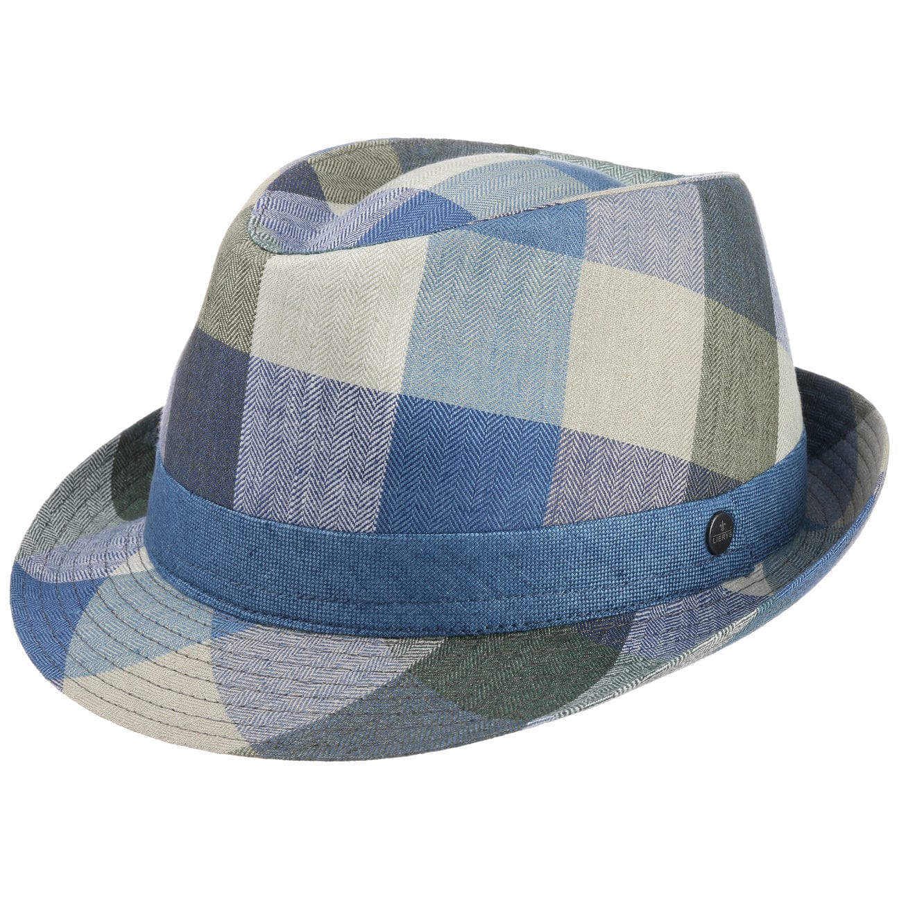 Payato Checks Trilby Linen Hat - JJ Hat Center ®