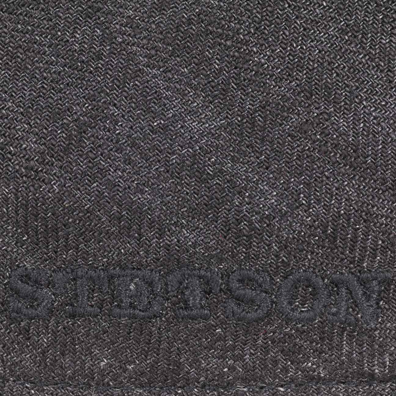 Herringbone Linen Flat Cap - JJ Hat Center ®