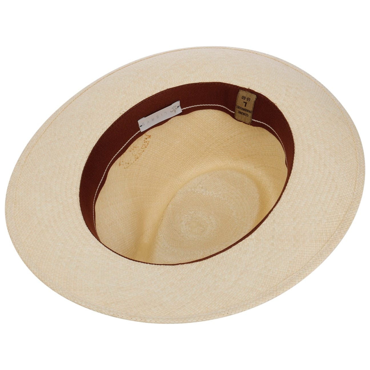 Striped Ribbon Panama Hat - JJ Hat Center ®