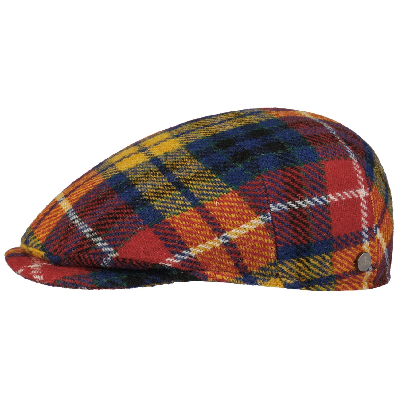 Capri Colour Harris Tweed Flat Cap - JJ Hat Center ®