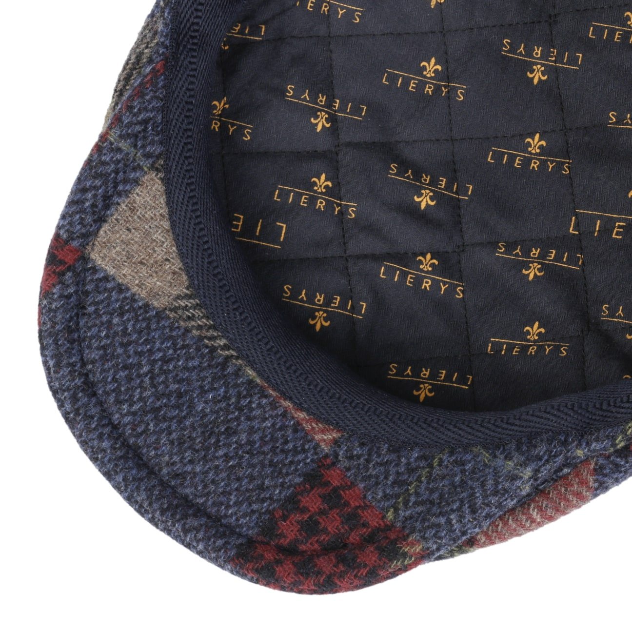 Capri Merino Patchwork Flat Cap - JJ Hat Center ®