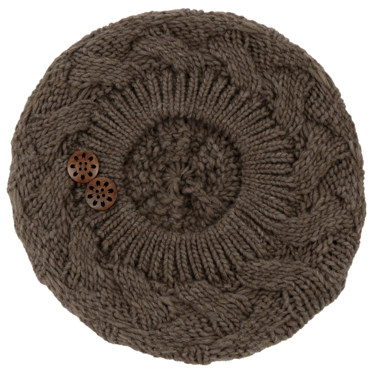 Jil Knit Beret with Buttons - JJ Hat Center ®