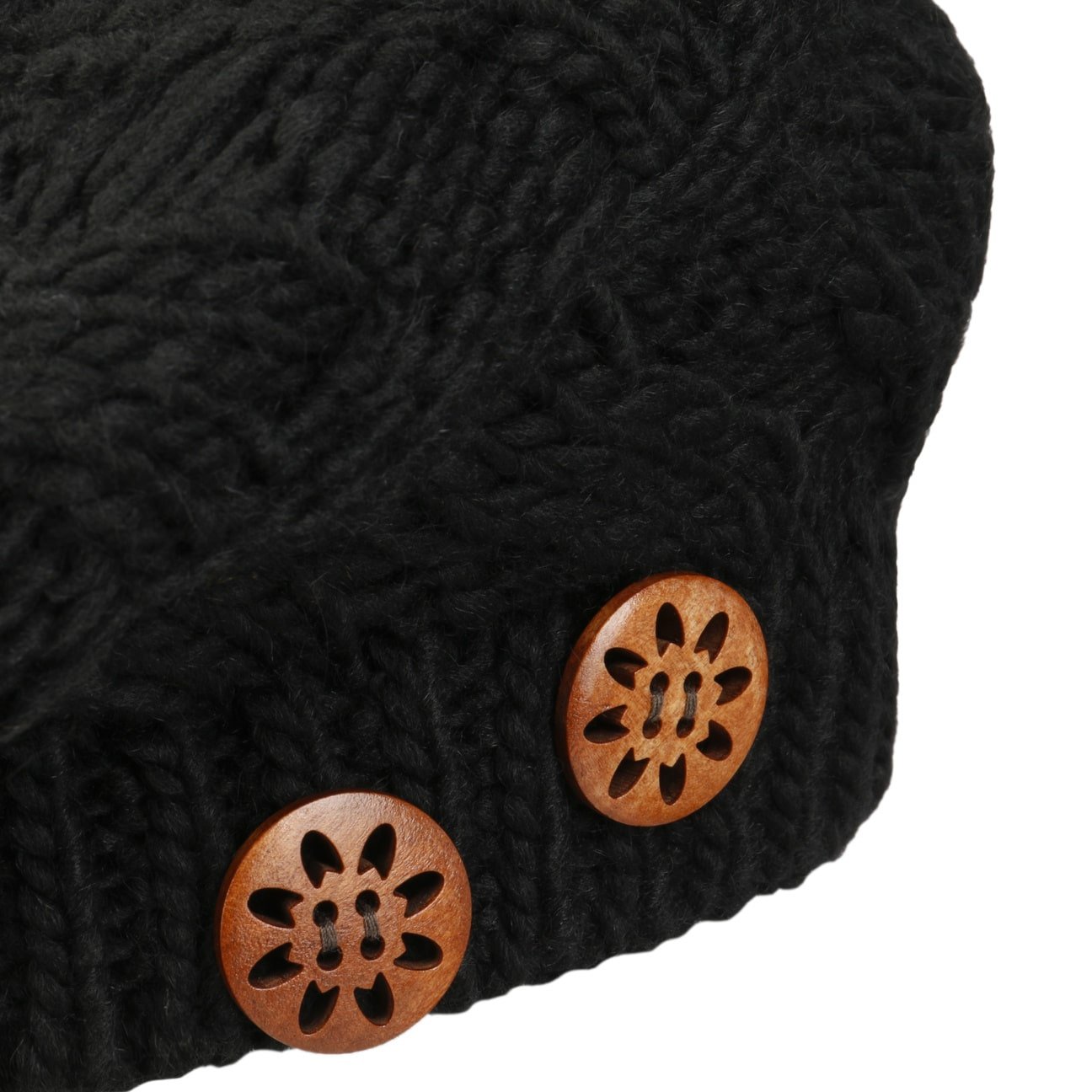 Jil Knit Beret with Buttons - JJ Hat Center ®