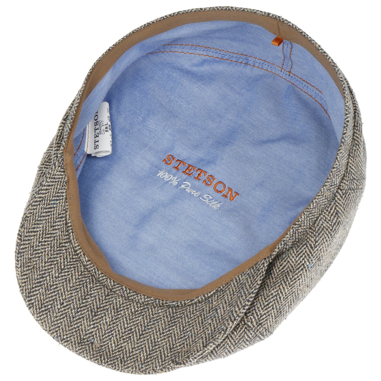 Milner Silk Flat Cap - JJ Hat Center ®