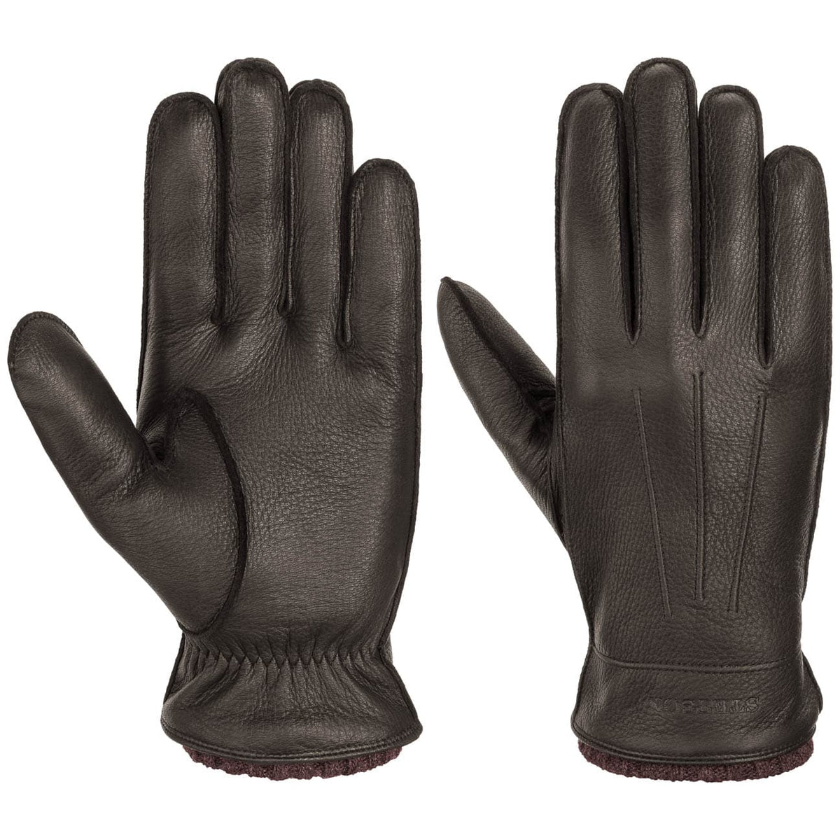 Deer Cashmere Leather Gloves - JJ Hat Center ®