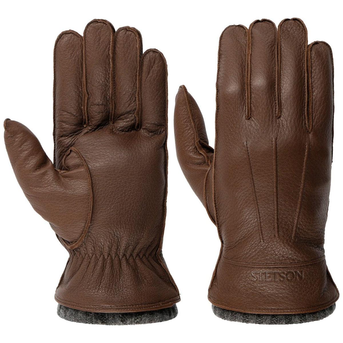 Deer Cashmere Leather Gloves - JJ Hat Center ®