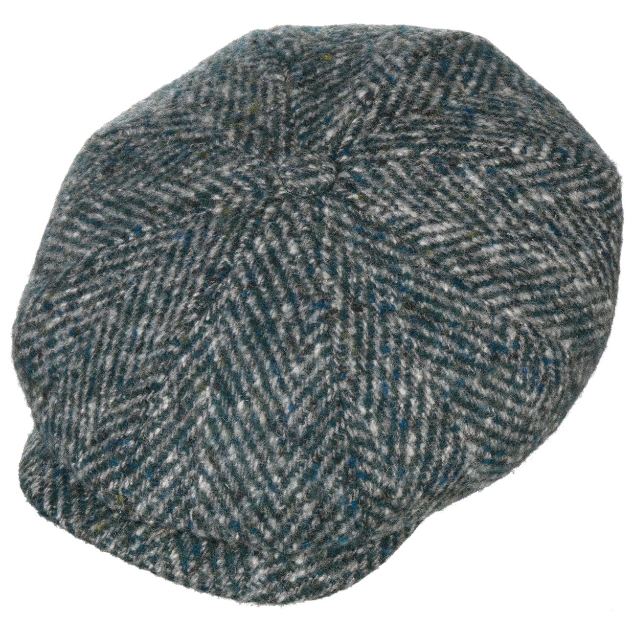 Hatteras Wool Colour Neps Flat Cap - JJ Hat Center ®