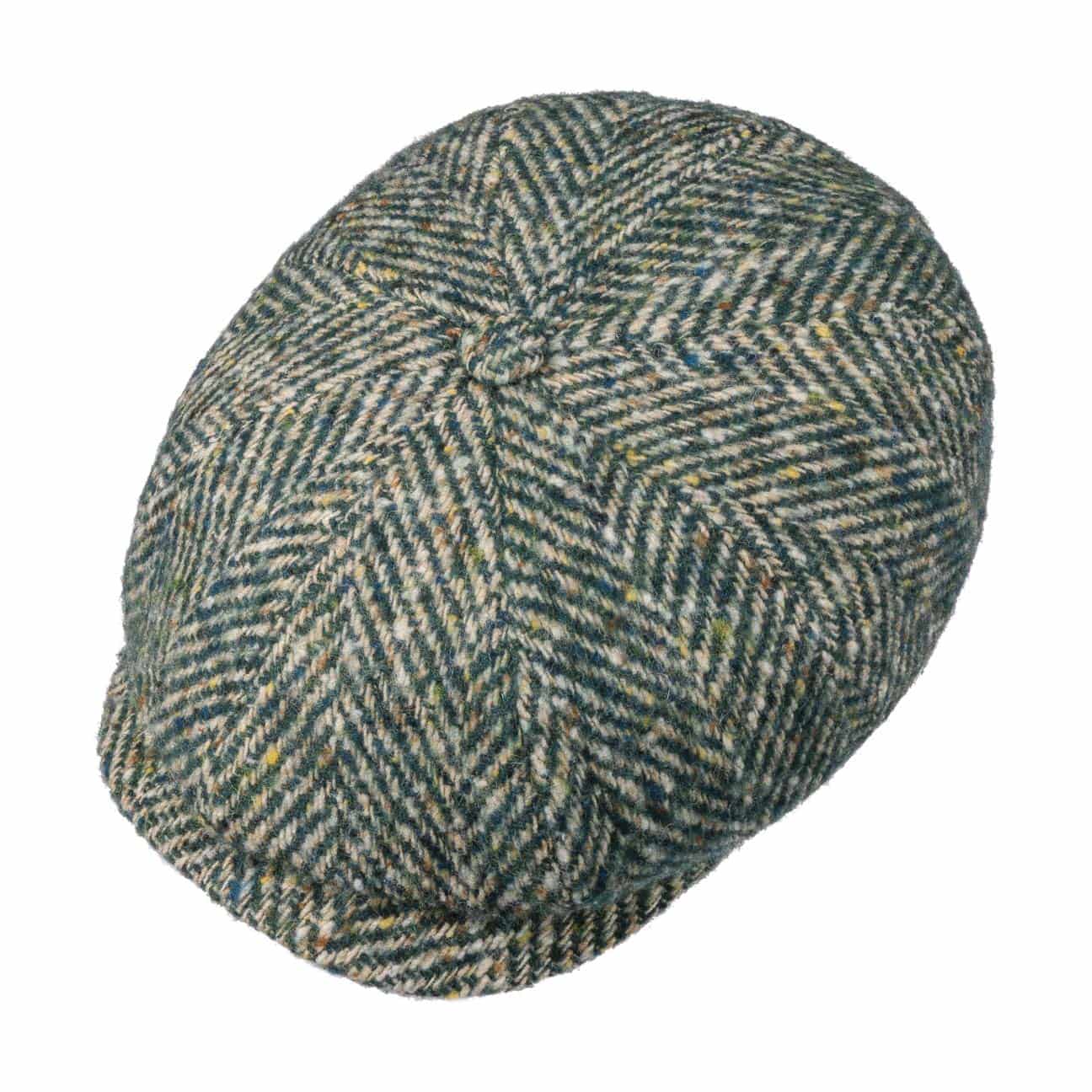 Hatteras Wool Colour Neps Flat Cap - JJ Hat Center ®