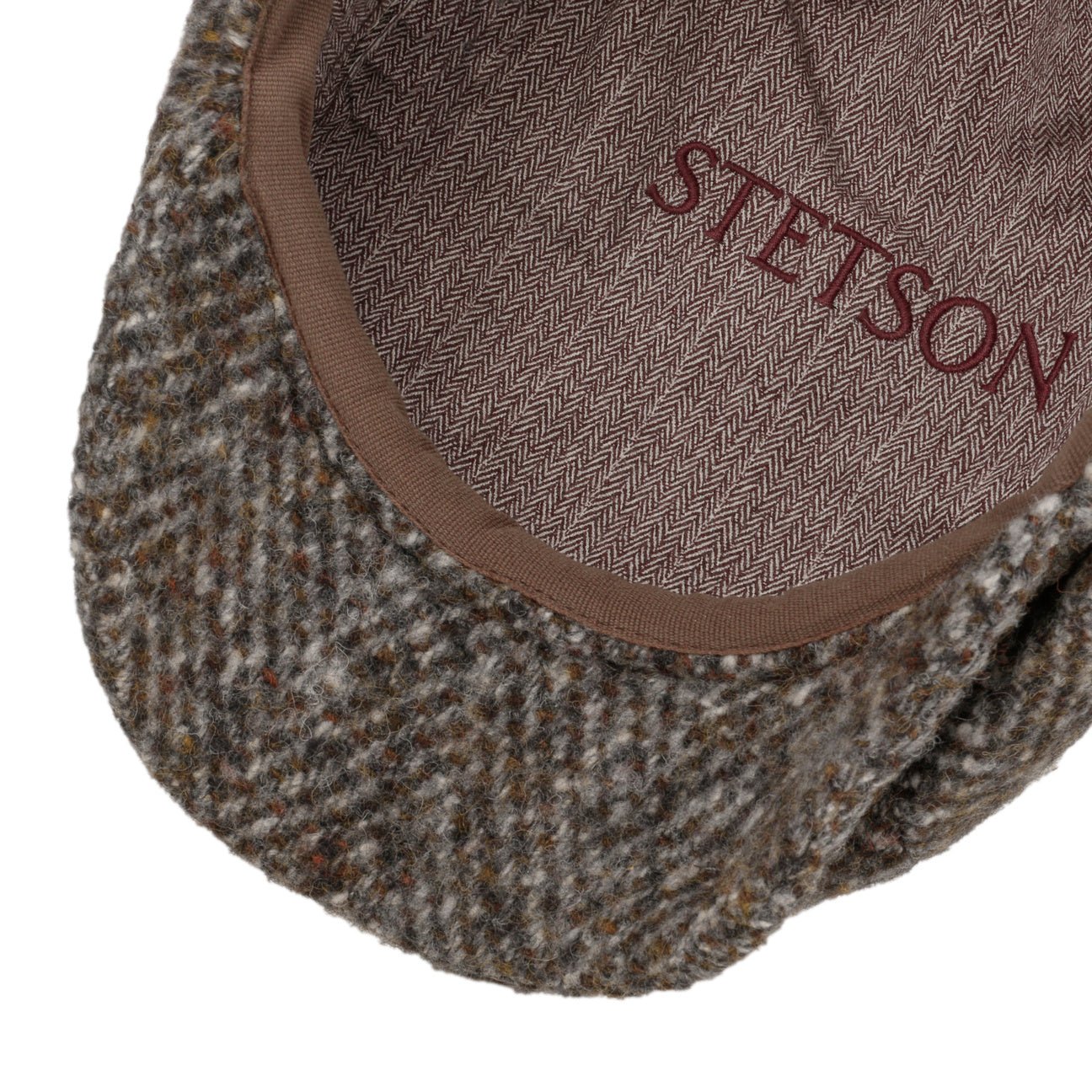 Hatteras Wool Colour Neps Flat Cap - JJ Hat Center ®