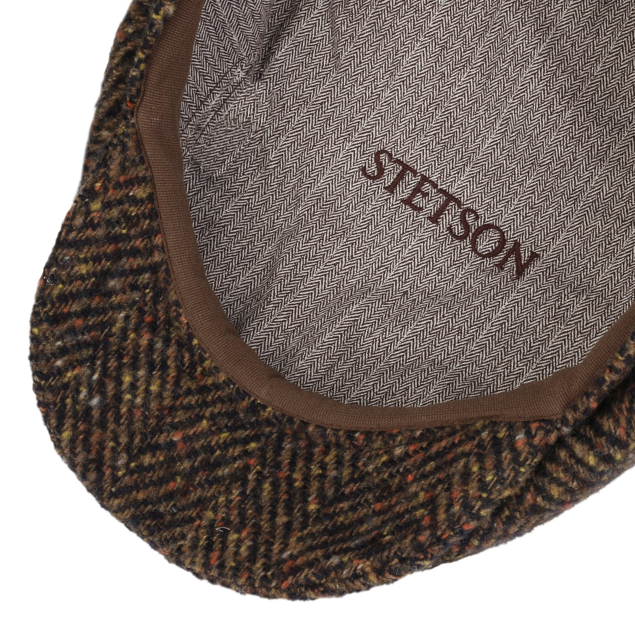 Hatteras Wool Colour Neps Flat Cap - JJ Hat Center ®