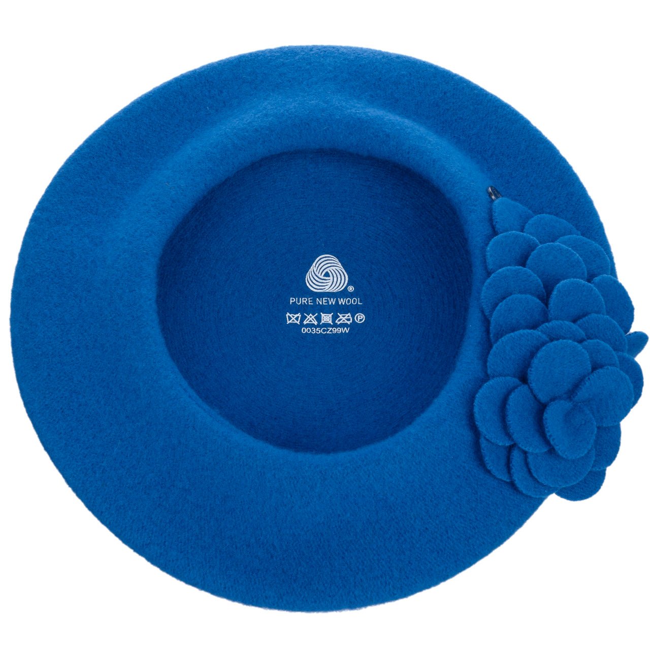 Agris Flower Wool Basque Beret - JJ Hat Center ®