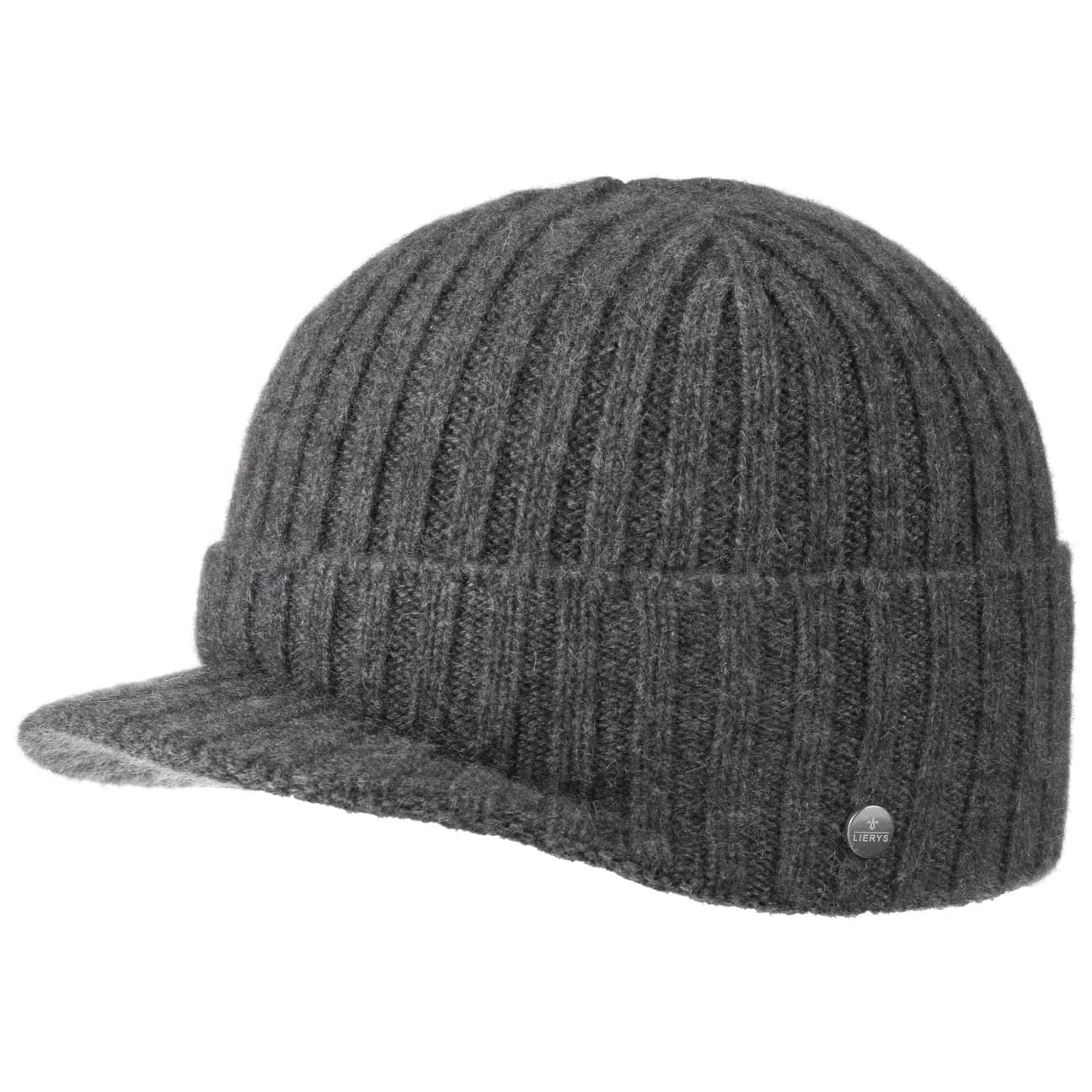 Cashmere Beanie with Peak - JJ Hat Center ®