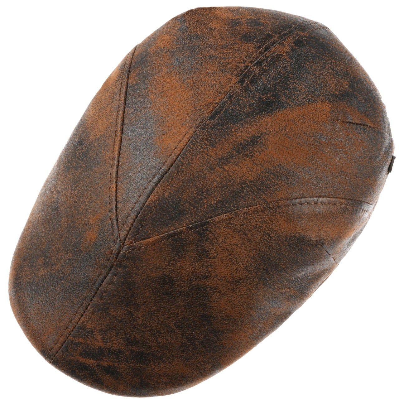 Classic Leather Flat Cap - JJ Hat Center ®