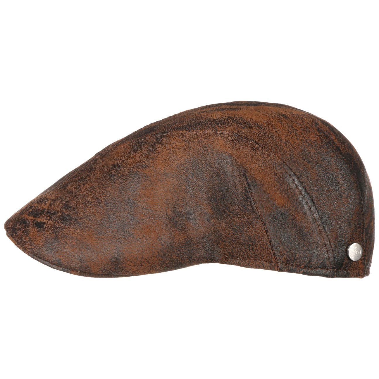 Classic Leather Flat Cap - JJ Hat Center ®