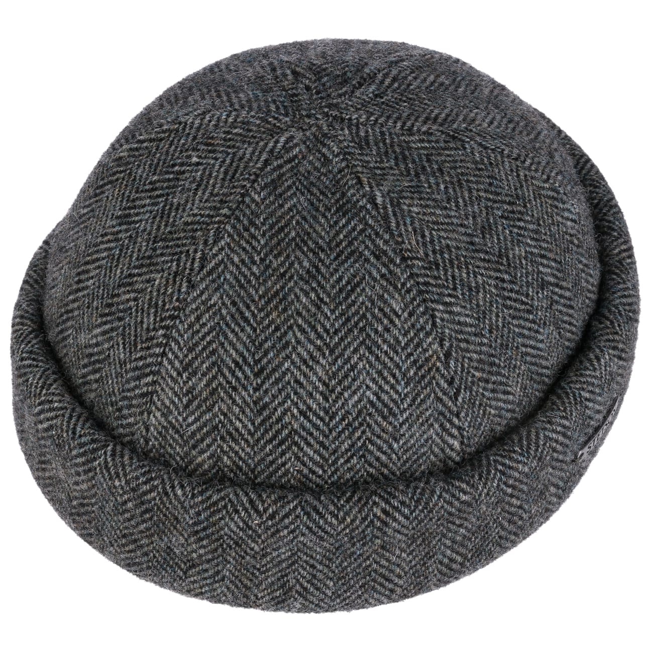 Lavoy Herringbone Wool Docker Hat - JJ Hat Center ®