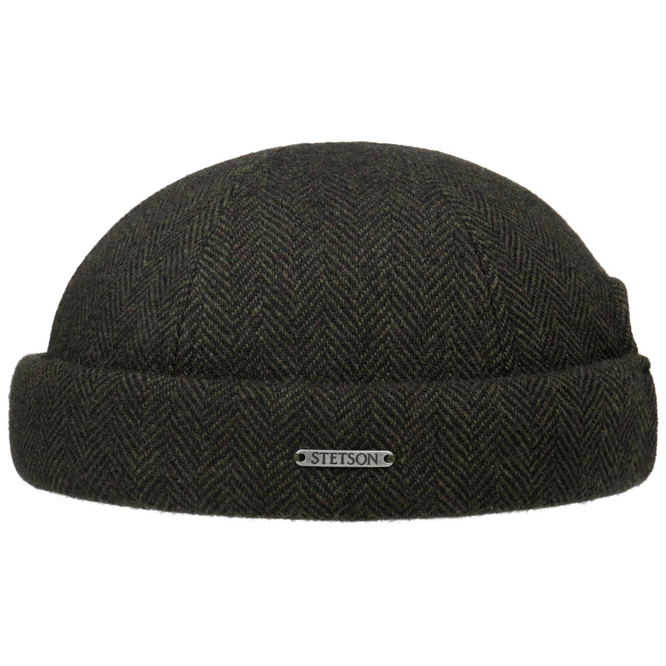 Lavoy Herringbone Wool Docker Hat - JJ Hat Center ®