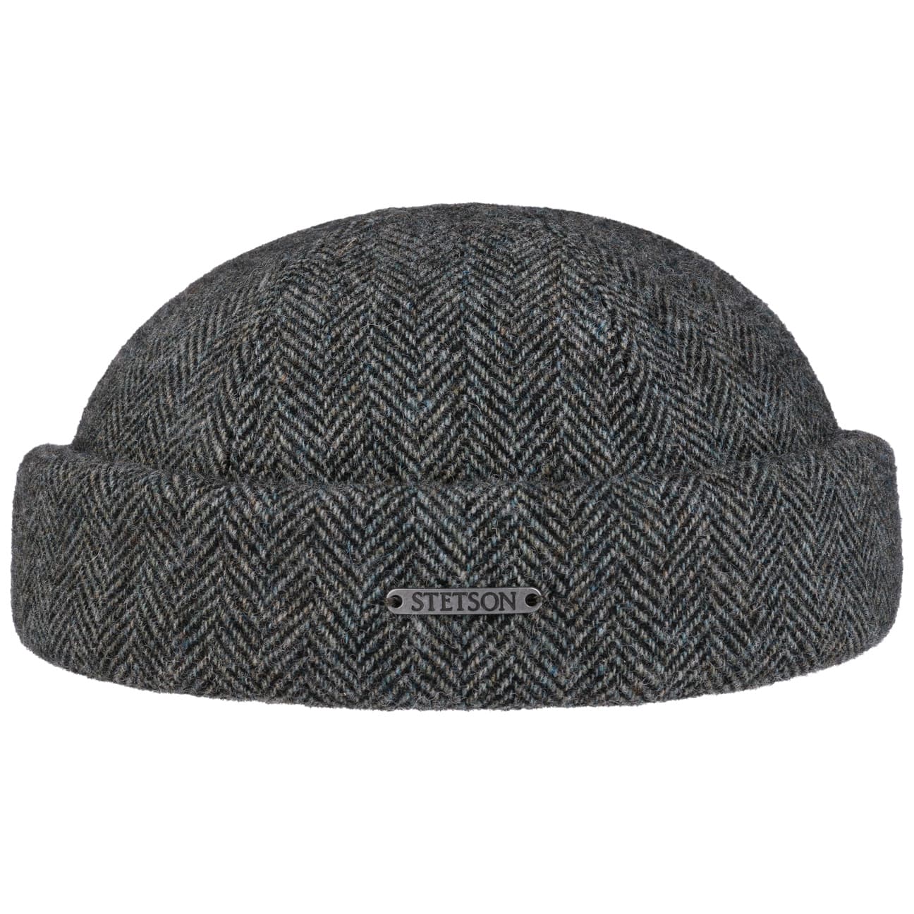 Lavoy Herringbone Wool Docker Hat - JJ Hat Center ®