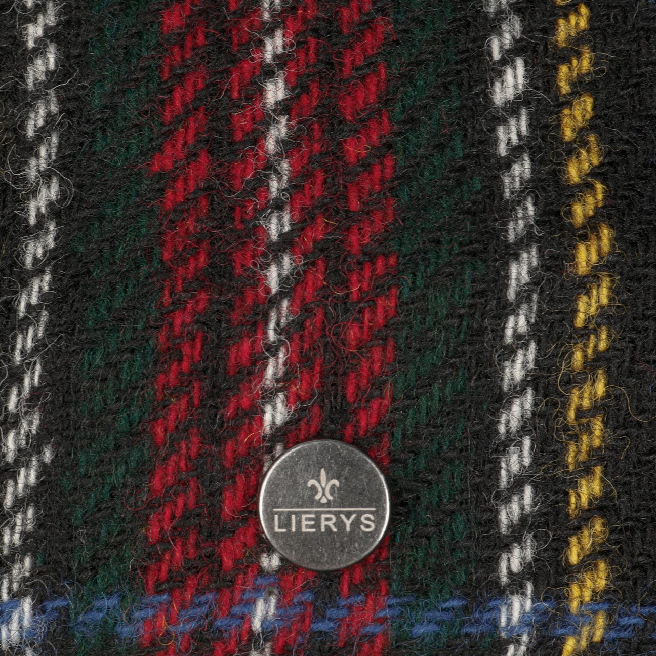 Stewart Wool Check Flat Cap - JJ Hat Center ®