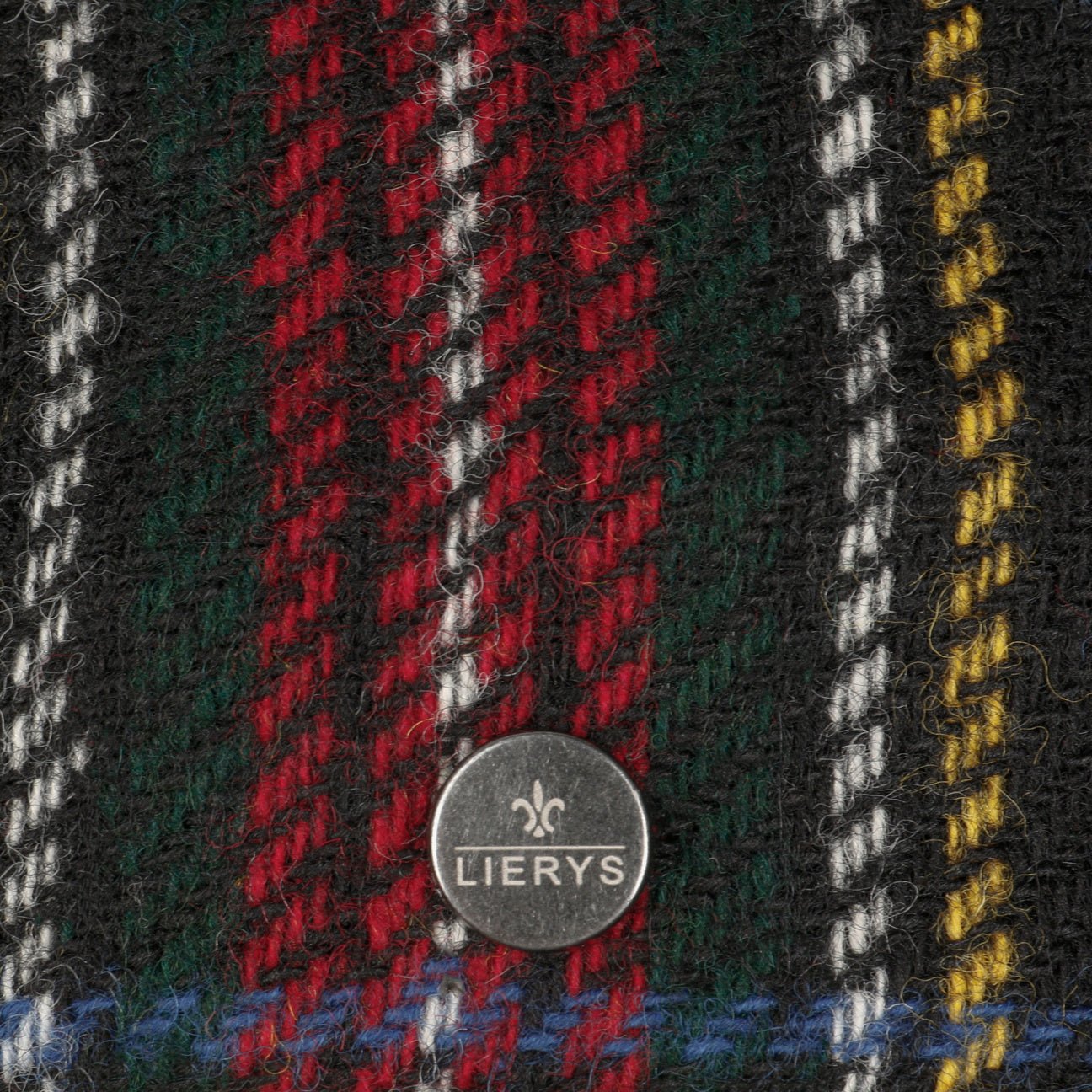 Stewart Wool Check Flat Cap - JJ Hat Center ®