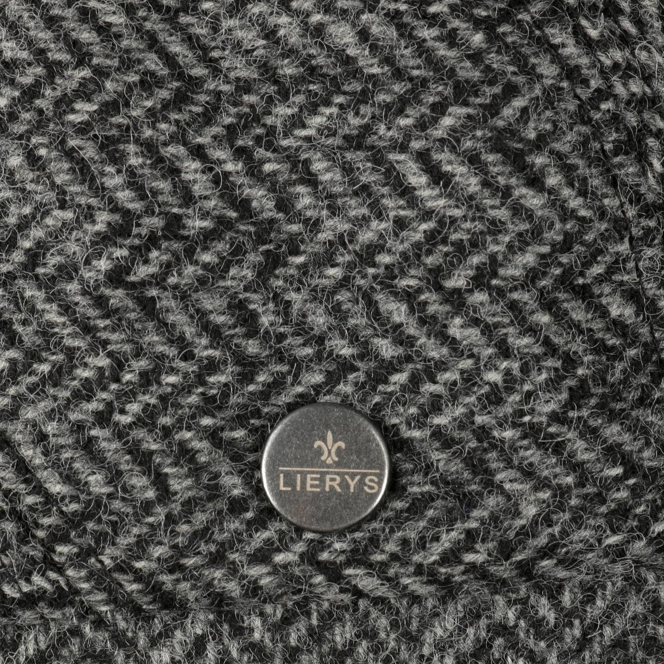 Crimson Wool Herringbone Flat Cap - JJ Hat Center ®