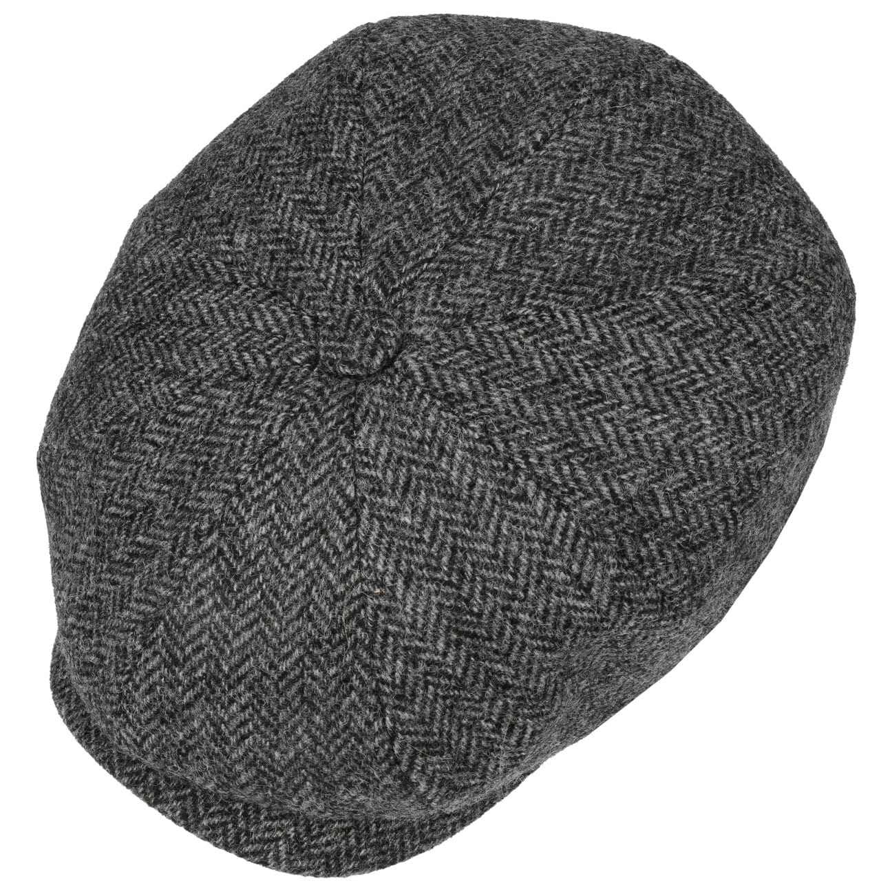 Carlsen Wool Herringbone Flat Cap - JJ Hat Center ®
