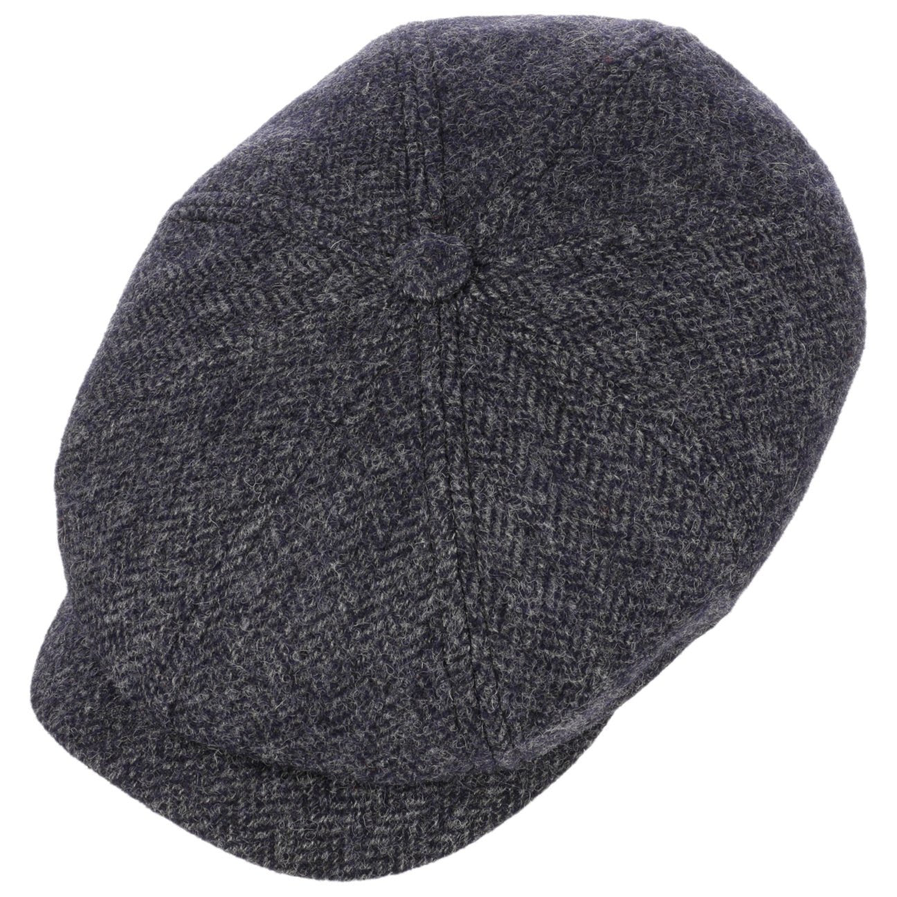 Carlsen Wool Herringbone Flat Cap - JJ Hat Center ®