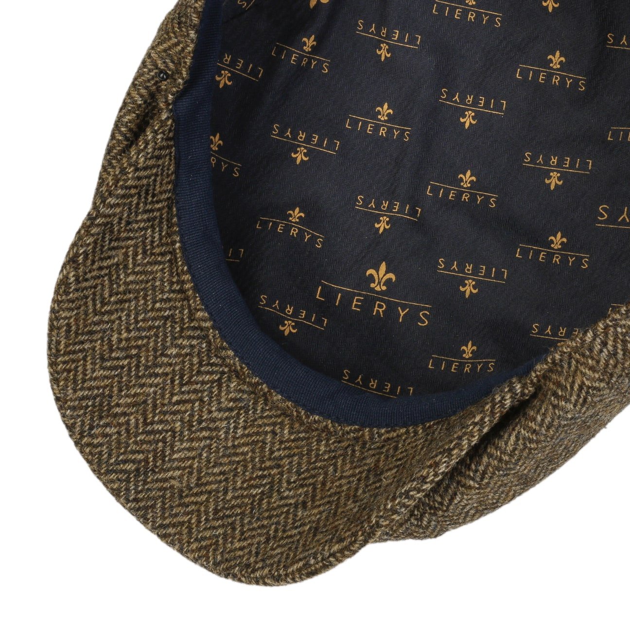Carlsen Wool Herringbone Flat Cap - JJ Hat Center ®