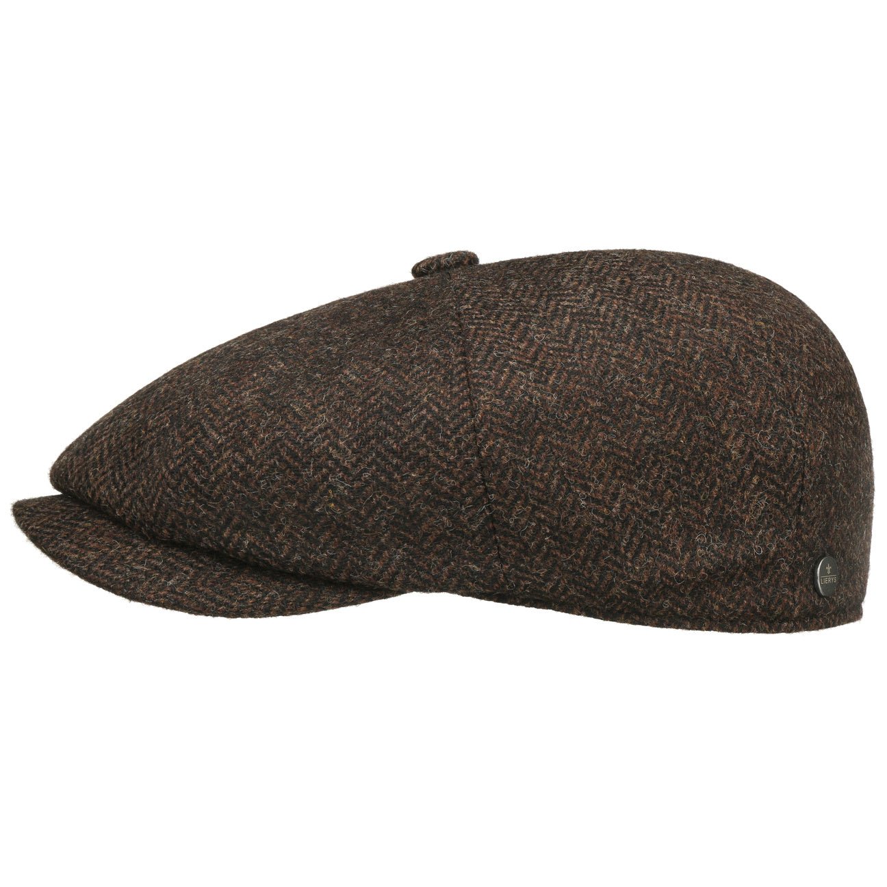 Carlsen Wool Herringbone Flat Cap - JJ Hat Center ®