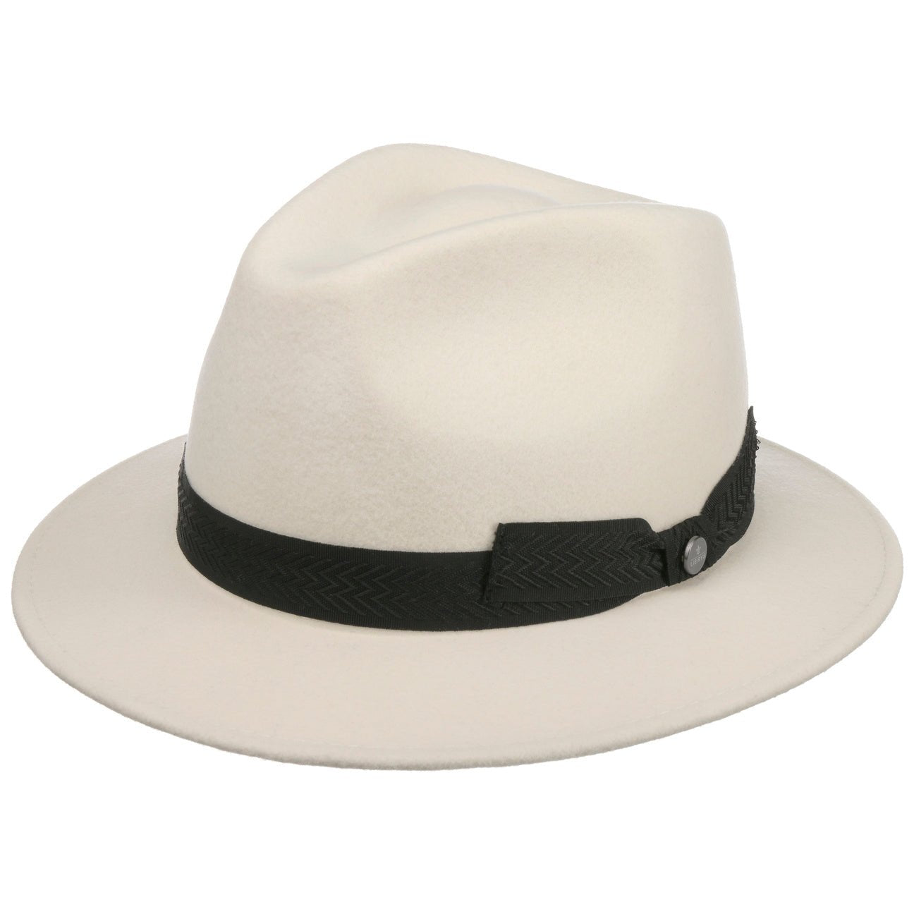 White Patterson Traveller Wool Hat - JJ Hat Center ®